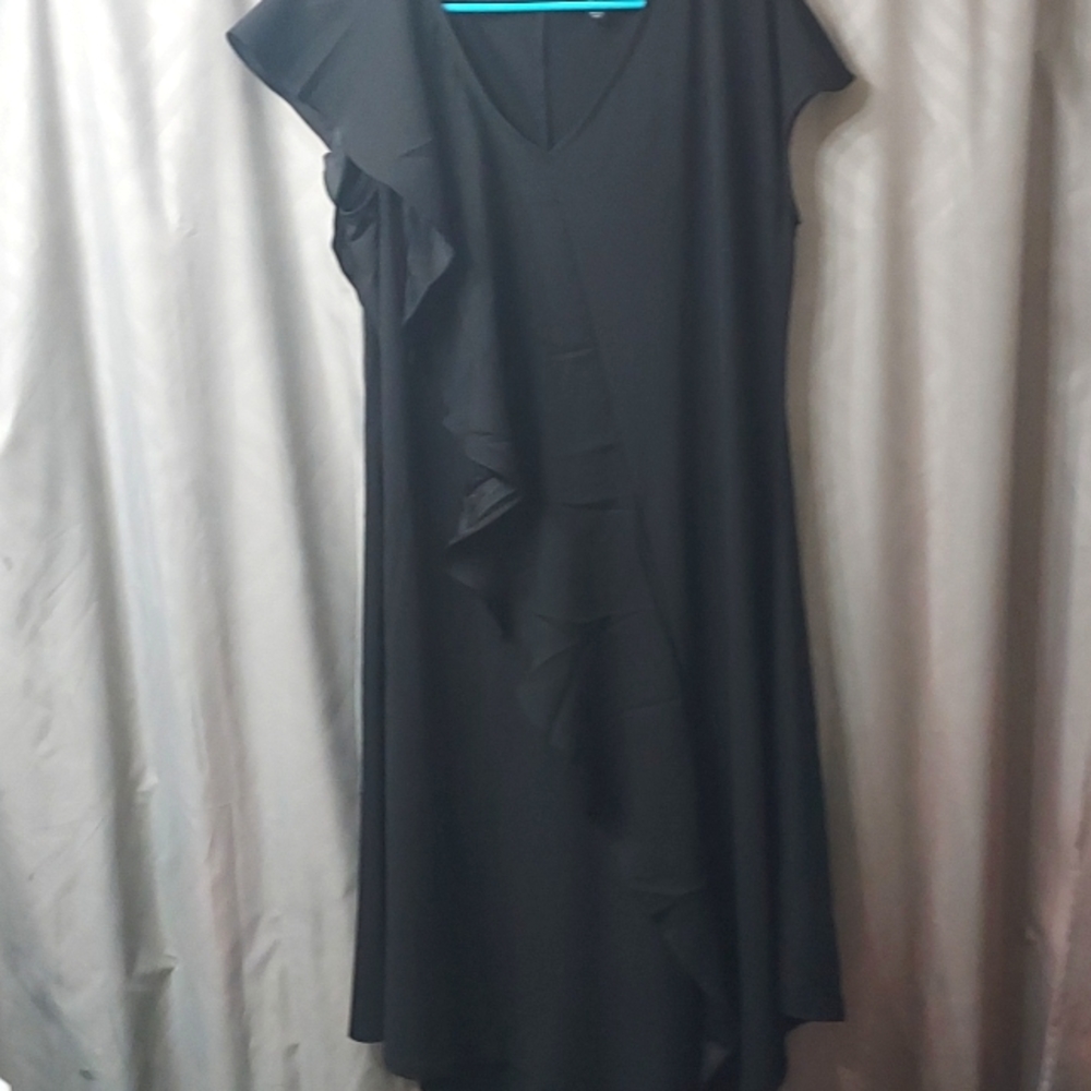 H by Halston size medium black dress.